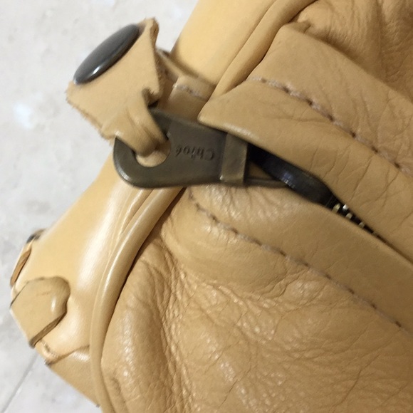 CHLOE leather Silverado handbag - Picture 4 of 9